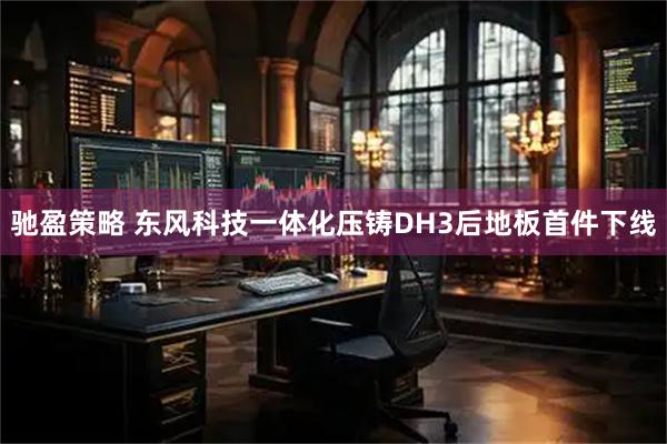 驰盈策略 东风科技一体化压铸DH3后地板首件下线